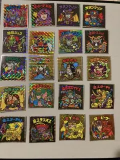 ヘッドだらけのビックリマンチョコ　シール20枚被りなし