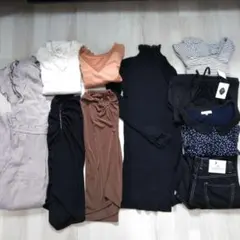 一週間コーデ　オフィスカジュアル　レディースファッション　まとめ売り　スカート