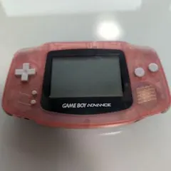 ゲームボーイアドバンス AGB-001 クリアピンク