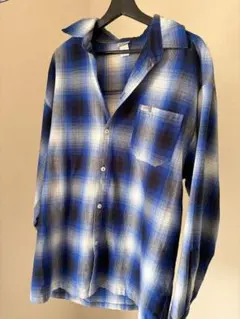 【美品】CALTOP キャルトップ オンブレチェック ネルシャツ
