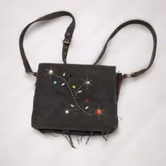 帆布スタッツベルトショルダーバッグused加工 - メルカリ