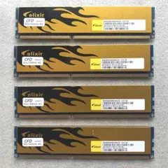 elixir メモリー DDR3 4GB×4