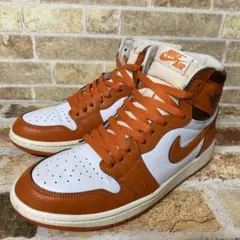 Nike Air Jordan 1 オレンジ/ホワイト ハイカット26.5㎝