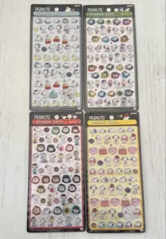 【正規品】スヌーピー PEANUTS ボンボンドロップシール ミニ mini