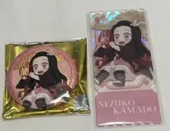 鬼滅の刃 海外限定　竈門禰豆子　缶バッジ　アクリルチケット セット