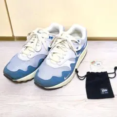 Patta Nike AirMax 1 Noise Aqua パタ ノイズアクア