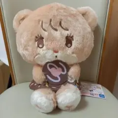 新品　ラテ　ミッコ&サンリオコラボ　ドーナツデザイン　BIGぬいぐるみ