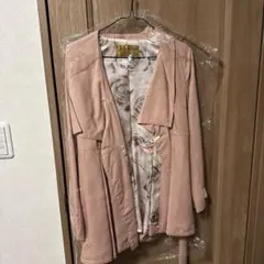 CECIIL McBEE ピンク トレンチコート