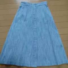 ドレステリア　デニムスカート　ポケット付き　38のサムネイル