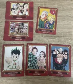 ジャンプフェア　アニメイト特典　2026 6枚セット