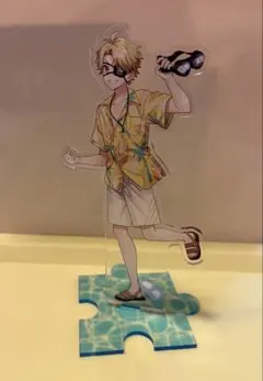 カラフルピーチ　たっつんさん　サマーランドアクリルスタンド