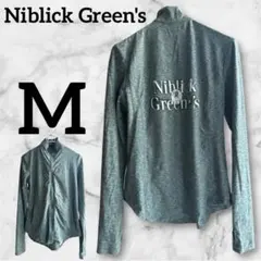 訳あり【M】Niblick Green's フルジップジャケット　スポーツウエア
