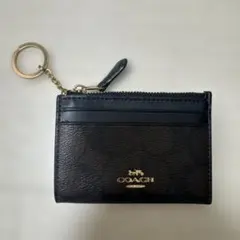 正規品　COACH ミニ スキニー ID ケース シグネチャー コインケース