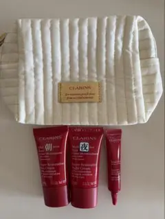 CLARINS スキンケア トライアルセット ポーチ付きのサムネイル