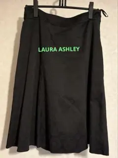 ローラアシュレイ　フレアスカート 黒　11号