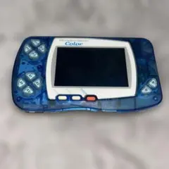 【ジャンク品】WonderSwan Color クリアブルー 本体