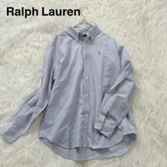ラルフローレン RALPH LAUREN ボタンダウンシャツ ストライプ ポニー