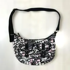 y2k 00s 平成女児　バッグ　英字　ラメ　ハート　ギミック　平成レトロ