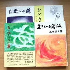 白光への道 ひびき 天と地をつなぐ者 生きている念仏 4冊セット