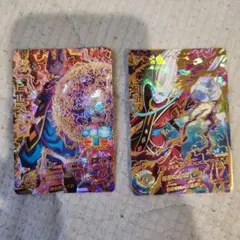 ドラゴンボールヒーローズ　ビルス&ウイス HG7-57&HG7-58