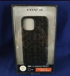 （F7）COACHエンボス加工iPhone12/12pro用ケースのサムネイル