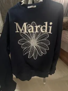 Mardi Mercredi スウェット ネイビー