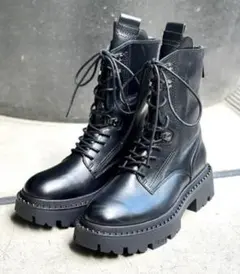 定価49500円 新品 ASH アッシュ 本革 ショートブーツ 24.5cm