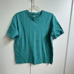 【UNIQLO】Tシャツ　グリーン　M