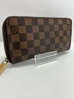 破損あり　ルイヴィトン N60015 ダミエ ジッピーウォレット 長財布