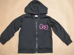 Hello Kitty パーカー 100cm 黒