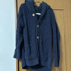 GELATO PIQUE カーディガン M ネイビー