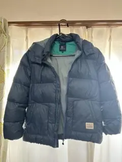 BEAMS mini フード付きダウンコート 150