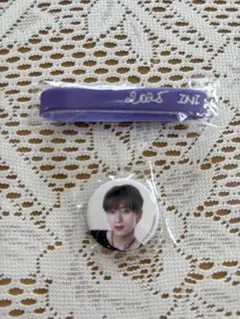 INI XQUARE 許凡豊　ガチャラババン＆缶バッチ