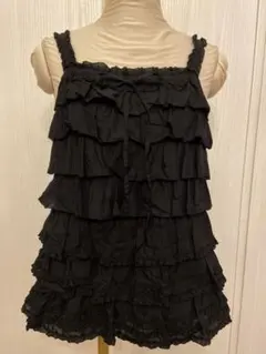 ピンクハウス 正規品 黒 ティアードのサムネイル
