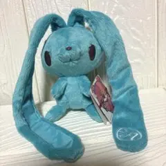 チャックスGP 汎用うさぎ ぬいぐるみマスコット ヒロインカラー ブルー