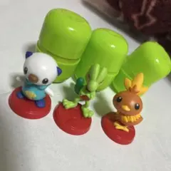 ポケットモンスター　旅立ちの３匹　チョコエッグ　　アチャモ　キモリ　ミジュマル