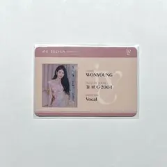 IVE アイヴ ウォニョン IDカード ELEVEN タワレコ 特典