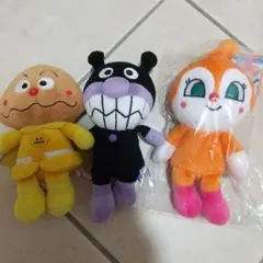 アンパンマン ぬいぐるみ４セット