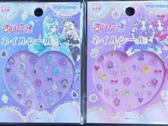 名探偵プリキュア ネイルシール 2枚セット