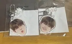 treasure アサヒ 喜怒哀楽 顔アクキー 怒楽