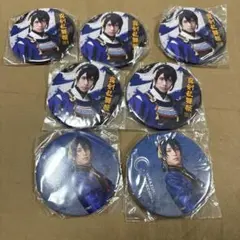 ミュージカル刀剣乱舞 三日月宗近 黒羽麻璃央 缶バッジ7点