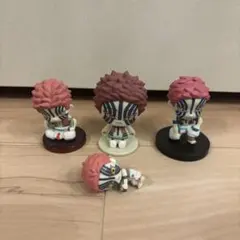 鬼滅の刃　猗窩座　フィギュア　ミニフィギュア　4点セット