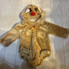 トナカイ 着ぐるみ ベビーロンパース 80cm