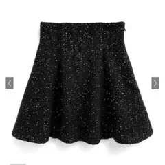 グレイル インパン裏地付きツイードスパンコールミニスカート[ta168]