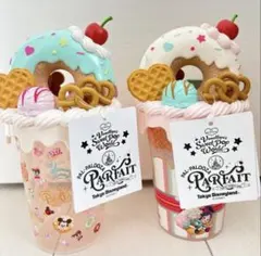 ディズニー パルパル－ザ ヴァネロペ パフェカップ ミント・ホワイト