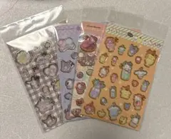 サンリオシールキャンディシール　マイメロ クロミ ポム シナモ キティ ポチャ