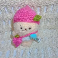 【しろたんぽてぽてマスコット用】ももまるかじり4点セット　ろのの様専用ページ