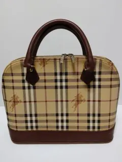 【訳あり】Burberry　バーバリー ハンドバッグ　BLUE LABEL