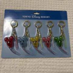 東京ディズニーリゾート ミッキーストラップ 5個セット