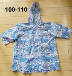 アナ雪　レインコート　100-110cm